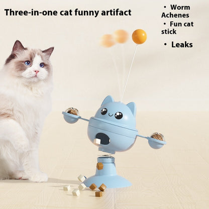 Suction cup cat toy (rotatable)
