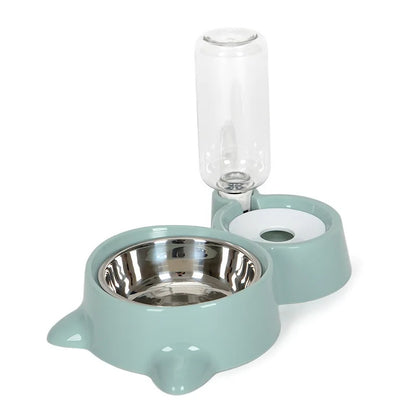 Automatic food & water fountain (gravity)
