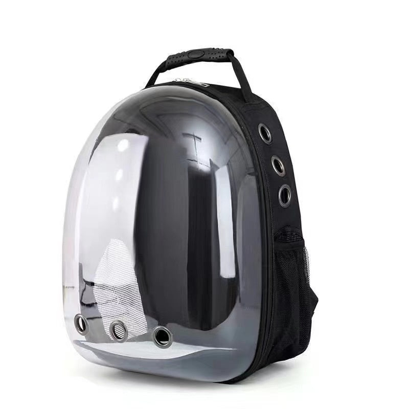 Transparent pet backpack (breathable)