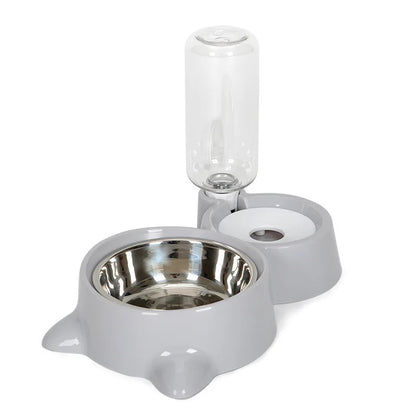 Automatic food & water fountain (gravity)